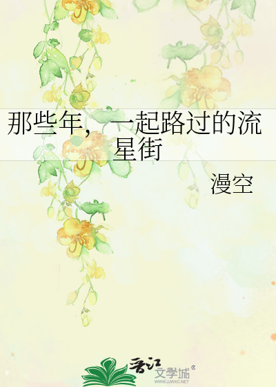 Bìa truyện Na Ta Niên Nhất Khởi Lộ Quá Đích Lưu Tinh Nhai (那些年，一起路过的流星街)